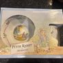 Vintage Wedgewood Peter Rabbit 3 piece Christening gift set Image 2