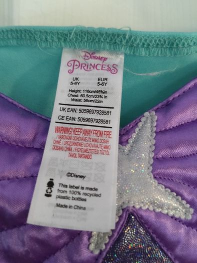 Girls Mermaid Costume