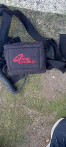 Motor scrubber with backpack