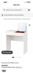 ikea vanity
