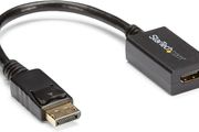 StarTech.com DisplayPort to HDMI Adapter - DP 1.2 to HDMI Video Converter 1080p - DP to HDMI Monitor/TV/Display Cable Adapter Dongle - Passive DP to HDMI Adapter