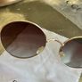 Sunglasses Golden Frame Gucci Image 3