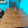 Kitchen table extendable and 4 chairs Image 2