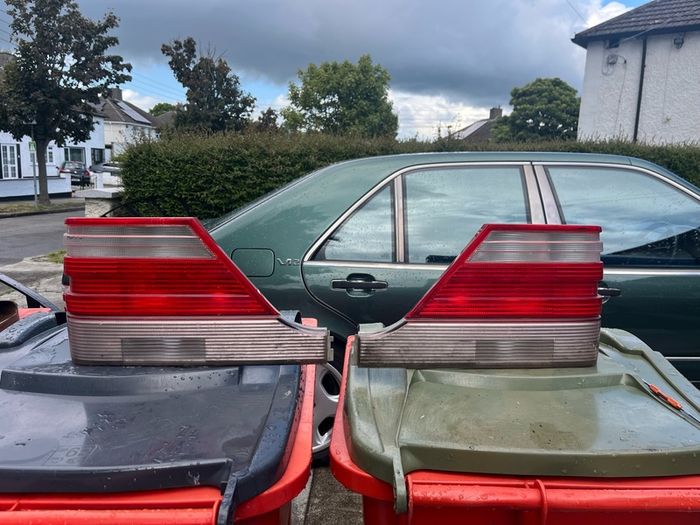 w140 rear lights, came from a 1994 car.