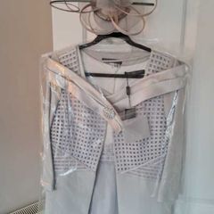 Ronald Joyce Veni Infantino Mother of the Bride FULL Outfit Size 10
