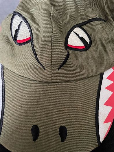 cap kids 3-6 y dinosaur crocodile alligator New