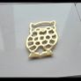 Vintage Solid Brass Owl Trivet Liffey Artefacts Ireland Image 2