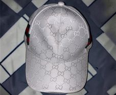 White Gucci cap