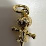Pandora Pumpkin Scarecrow Dangle Gold Charm  New Image 4