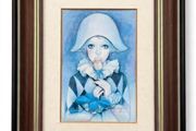 vintage enamel Irish wall art Powerscourt Townhouse Dublin