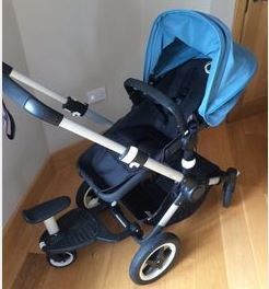 Bugaboo Buffalo Pram & Stroller Bundle - Blue