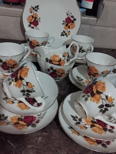 21piece vintage tea set by ROYAL STUART