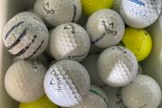 50 used Callaway Supersoft practice grade golf balls