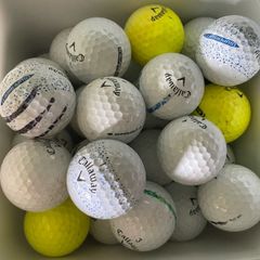 50 used Callaway Supersoft practice grade golf balls