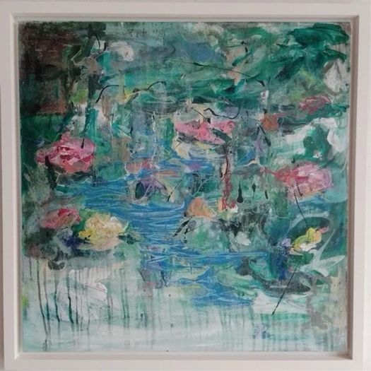 Large Original Abstract Painting Original Art Contemporary Art Modern Irish abstract art Framed