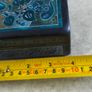 Mexican Stippled Folk Art Wood Trinket Box Image 2