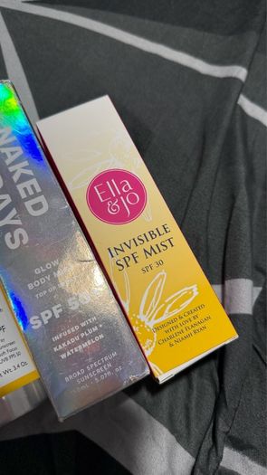 New sunscreen mist/spray
