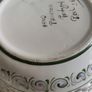 Vintage Hand-Painted Ceramic Fruit Bowl Made in Portugal Image 9