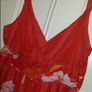 Brand new chiffon beautiful red/orange designer Jasper Conran patterned maxi dress size UK18 EU46 Postage included Image 4