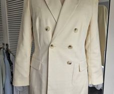 Lemon Cream Blazer Size 16