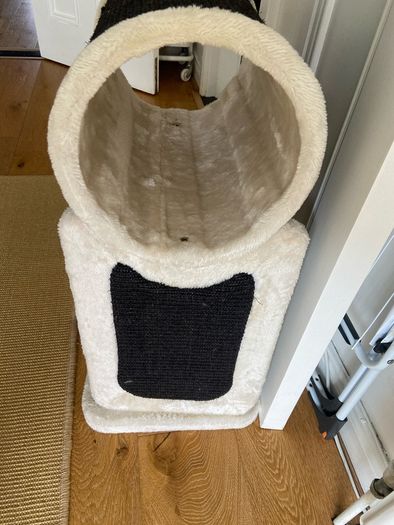 Cat scratch and play post