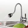 36544 360 Degree Rotatable Spout Single Handle Sink Faucet Pull Down Spray Mixer Tap Image 2