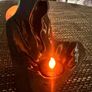 Death Candle Holder- Halloween Decoration Image 4