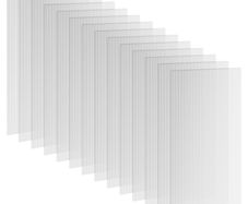14 Pieces Polycarbonate Sheets, 121 x 61 x 0.4cm