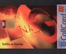 1996 Ireland 100 Unit celebrate the launch of Teilifis na Gaeilge (Gemplus GEM1) Call Card Used. Telecom Eireann card number 1147.