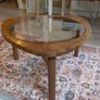 Nathan Mid Century Antique Triangular Teak and Glass Coffee Table Image 2