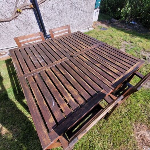 Garden Furniture - Table and Four Chairs.