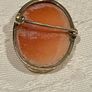 Antique Gold Cameo Brooch Image 4