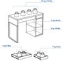IKEA MICKE Desk (White)  Excellent Condition Image 4