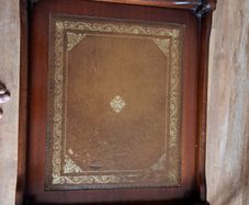Vintage Mahogany side table
