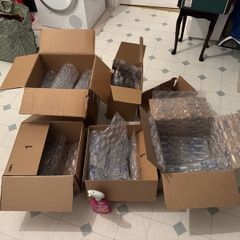 boxes moving