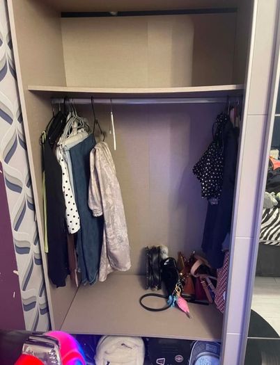 Double Wardrobe with mirror
