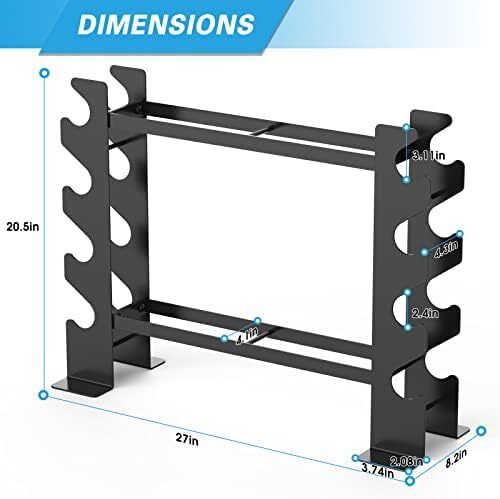 Dumbbell Rack Home Gym Weight Rack Dumbbell Storage Rack Multi-layer Weights Holder