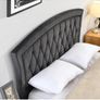 4'6 ft Grey Bedframe, Back Care Mattress & Ikea Coffee Table - FOR SALE Image 6