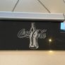 Coca Cola Lighted Plexiglass American Sign Image 3