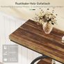 Narrow Console Table, 105 x 30 cm, Hallway Table with 4 Shelves Image 5