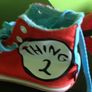 Converse cat in the hat chuck Taylor's size 3.5   Bought in universal studios Image 2