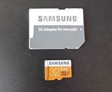 32GB Samsung EVO memory card