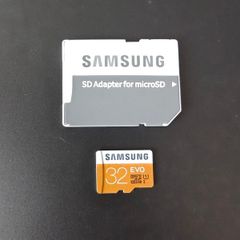 32GB Samsung EVO memory card