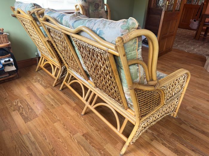Wicker Furniture Set 2+ 1 + 1