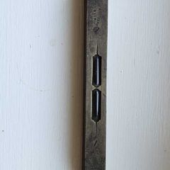 Antique Booth Brothers Dublin Brass Double Spirit Level - Victorian