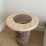 marble coffee table/side table Image 5
