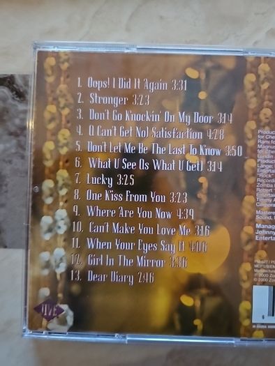 Britney Spears 4 CD Lot