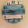 Nautical wall art and clock. Image 3