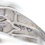 Green Amethyst Sterling Silver Ring Image 6