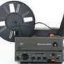 Bell & Howell Cine camera, Splicer, Bell & Howell Projector and Screen Image 2